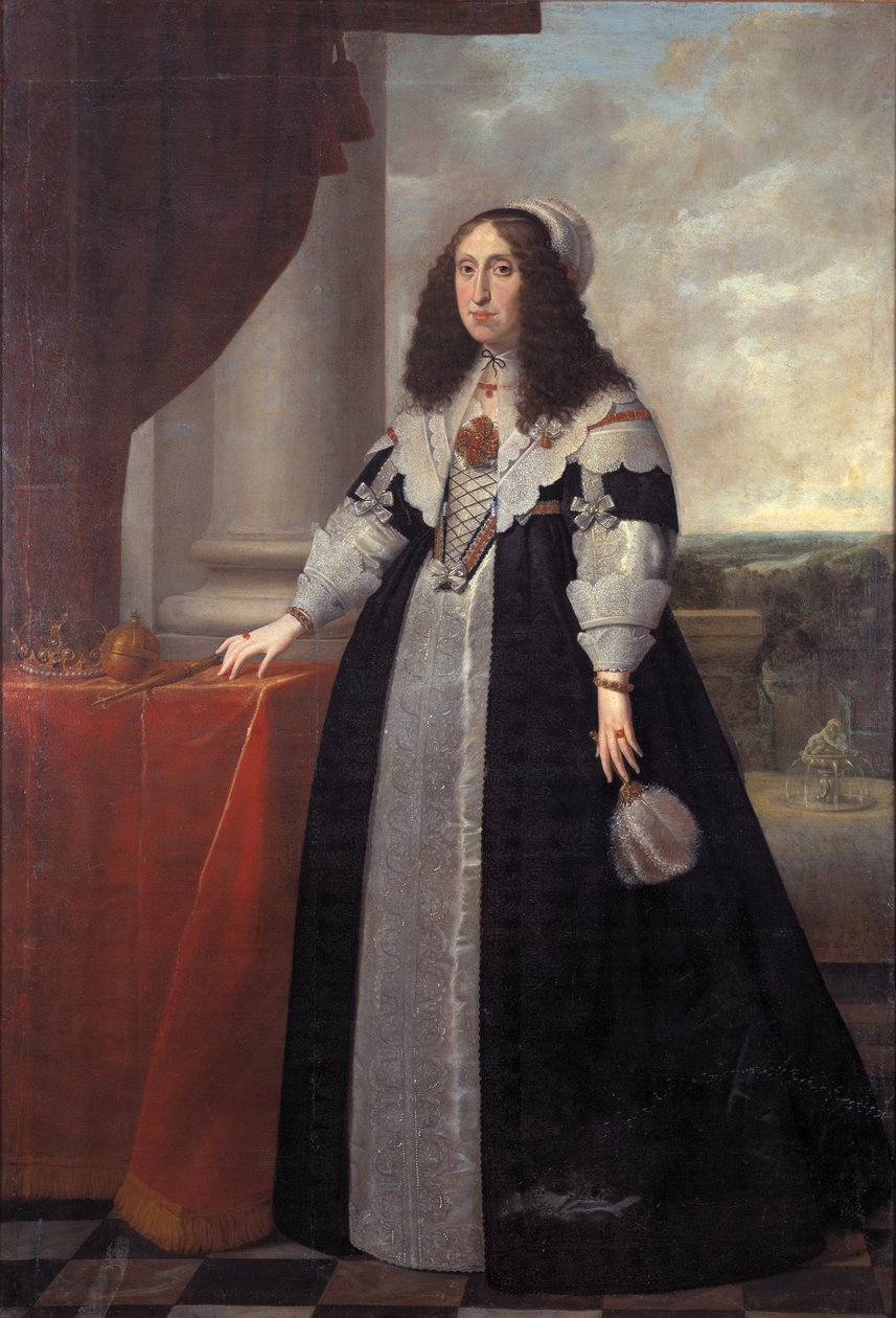 Cecilia Renata osztrák lengyel királynő, 1643 alkotó: P. Danckerts