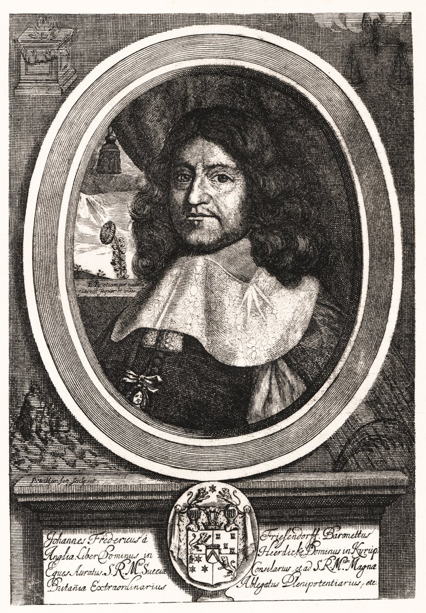 Johan Fredrik von Friesendorff (1617-1669) alkotó: P. Willemsen