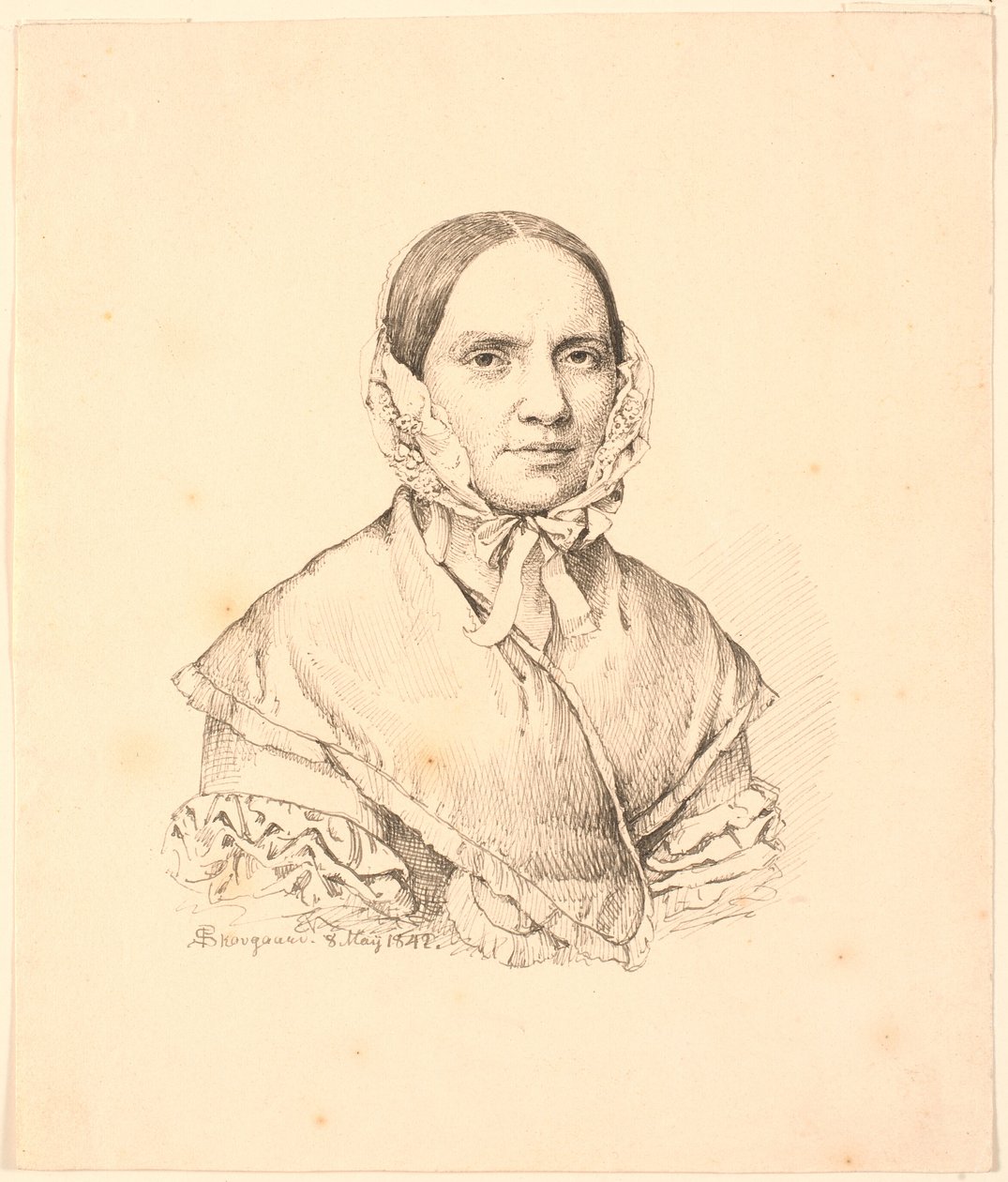 Hanne Westengaard portréja. alkotó: P.C. Skovgaard