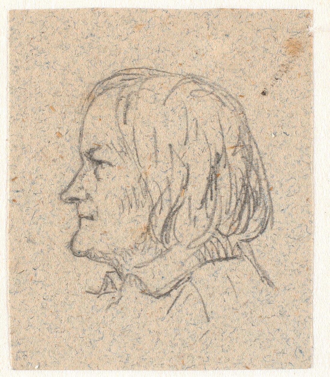 Thorvaldsen profilportréja alkotó: P.C. Skovgaard