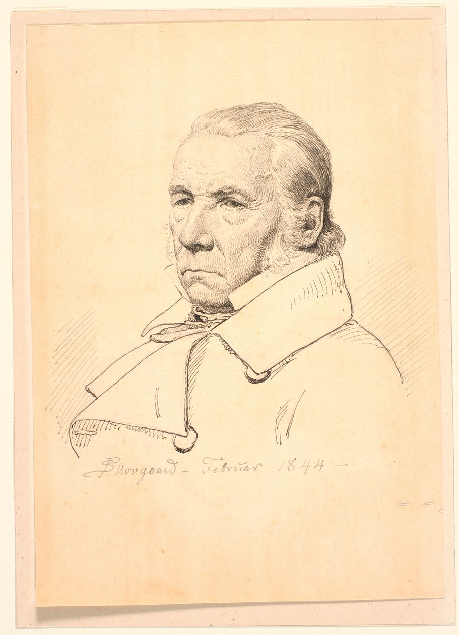 Smedemester és brandmajor Borchard von Werden, H.E. Freunds svigerfar. alkotó: P.C. Skovgaard