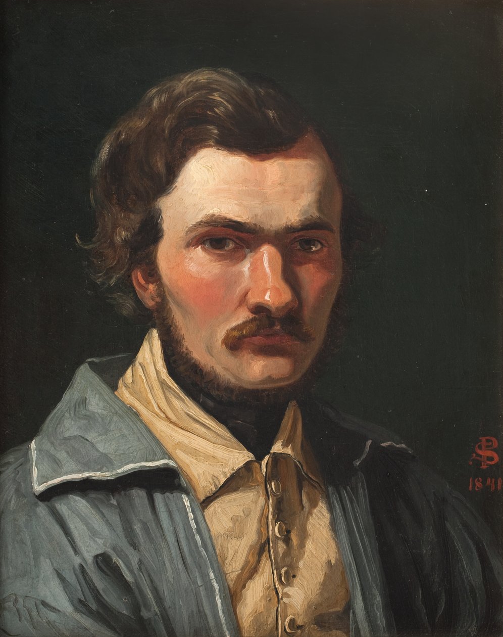A festő J.Th. Lund viszlát alkotó: P.C. Skovgaard