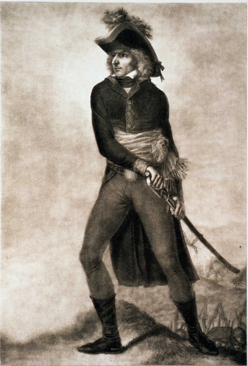 XIV. Károly svéd Johan, amikor Franciaország tábornagya volt, 1804-c1810 alkotó: PM Mix