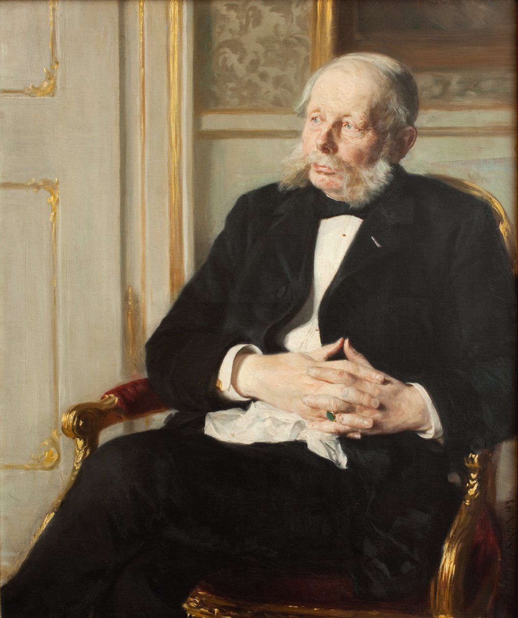 Otto Ditlev Rosenørn-Lehn báró alkotó: Peder Severin Krøyer
