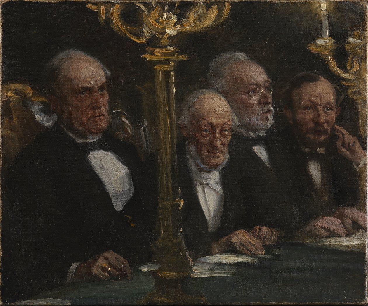 Portré csoport alkotó: Peder Severin Krøyer