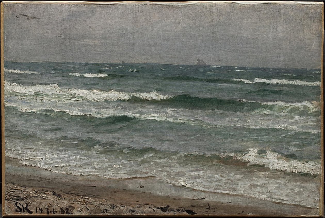 Tengeri tájkép. Skagen alkotó: Peder Severin Krøyer
