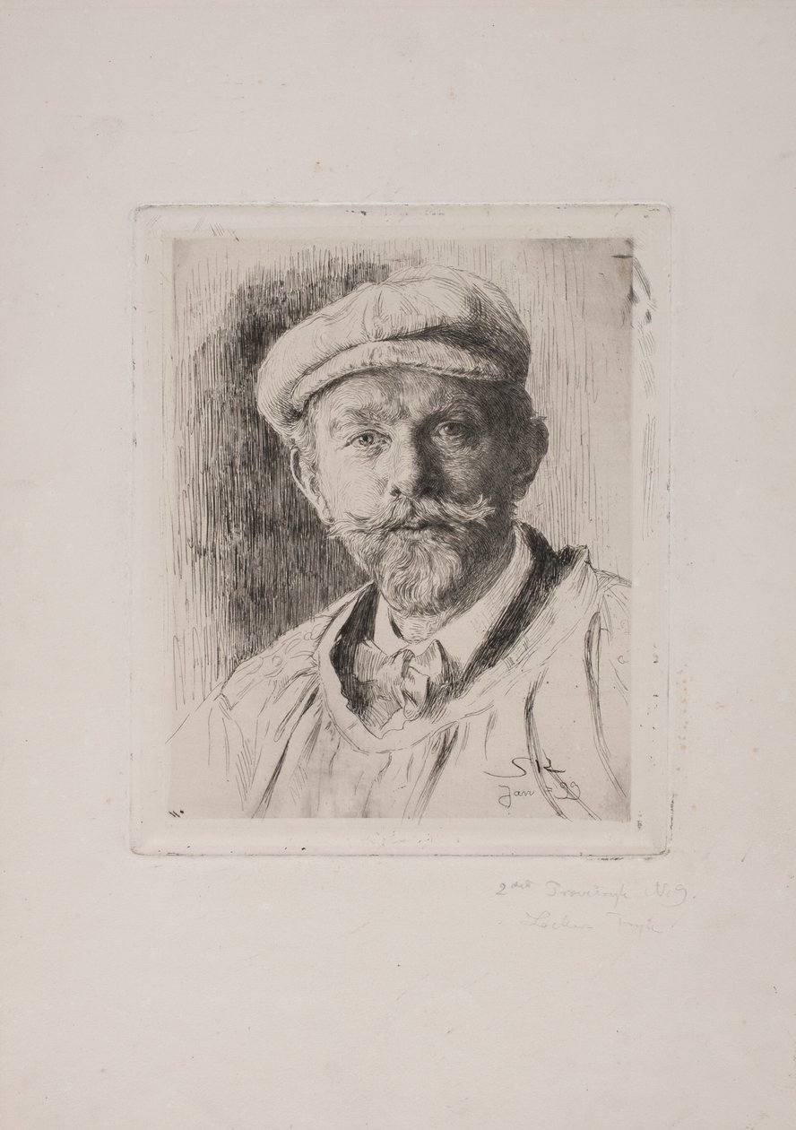 Önarckép alkotó: Peder Severin Krøyer