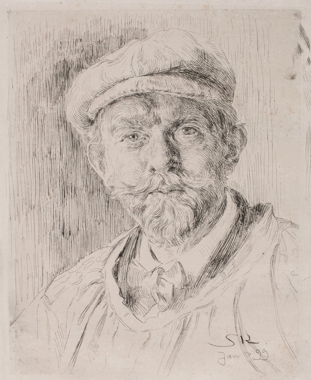 Önarckép alkotó: Peder Severin Krøyer