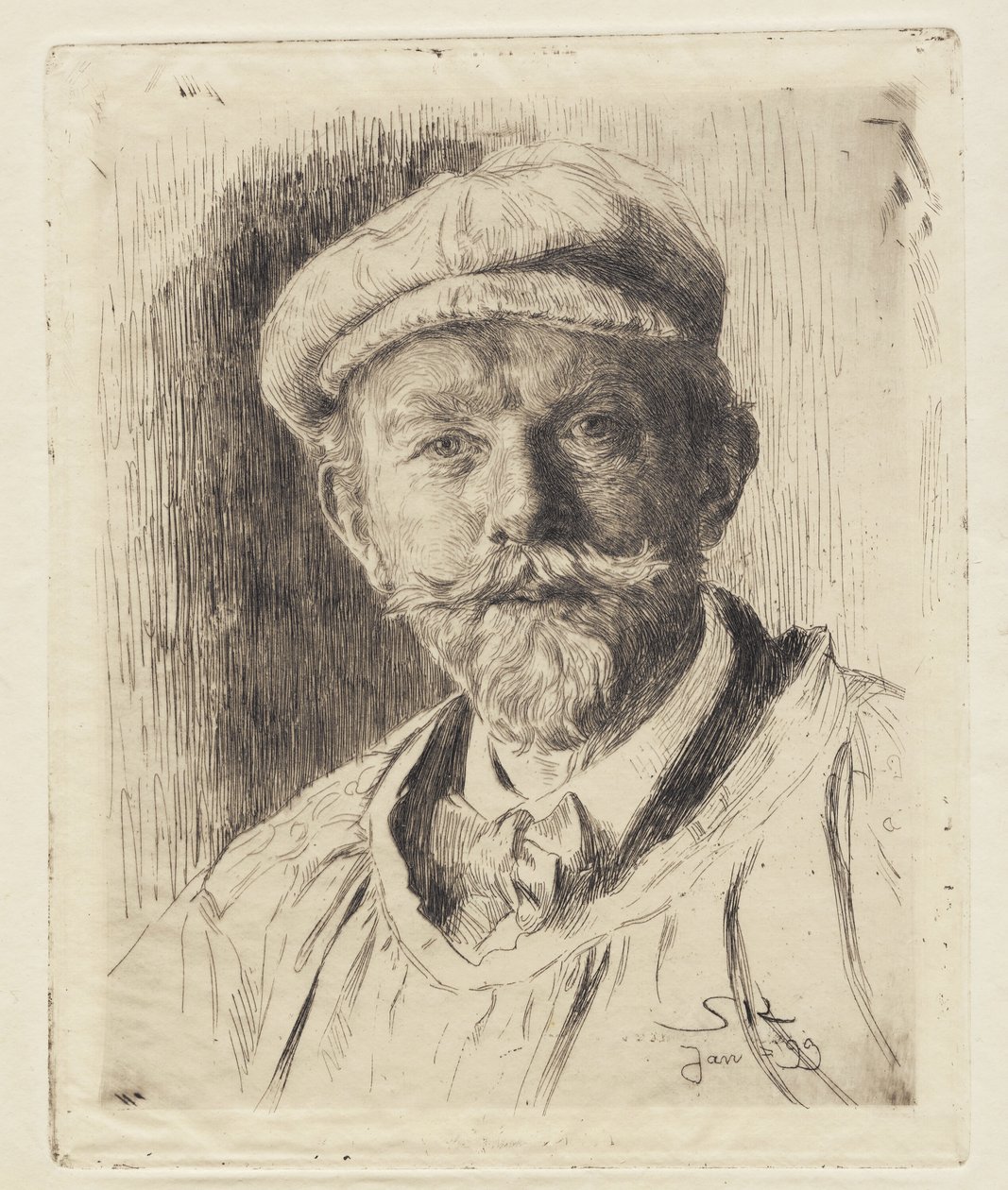 Önarckép alkotó: Peder Severin Krøyer
