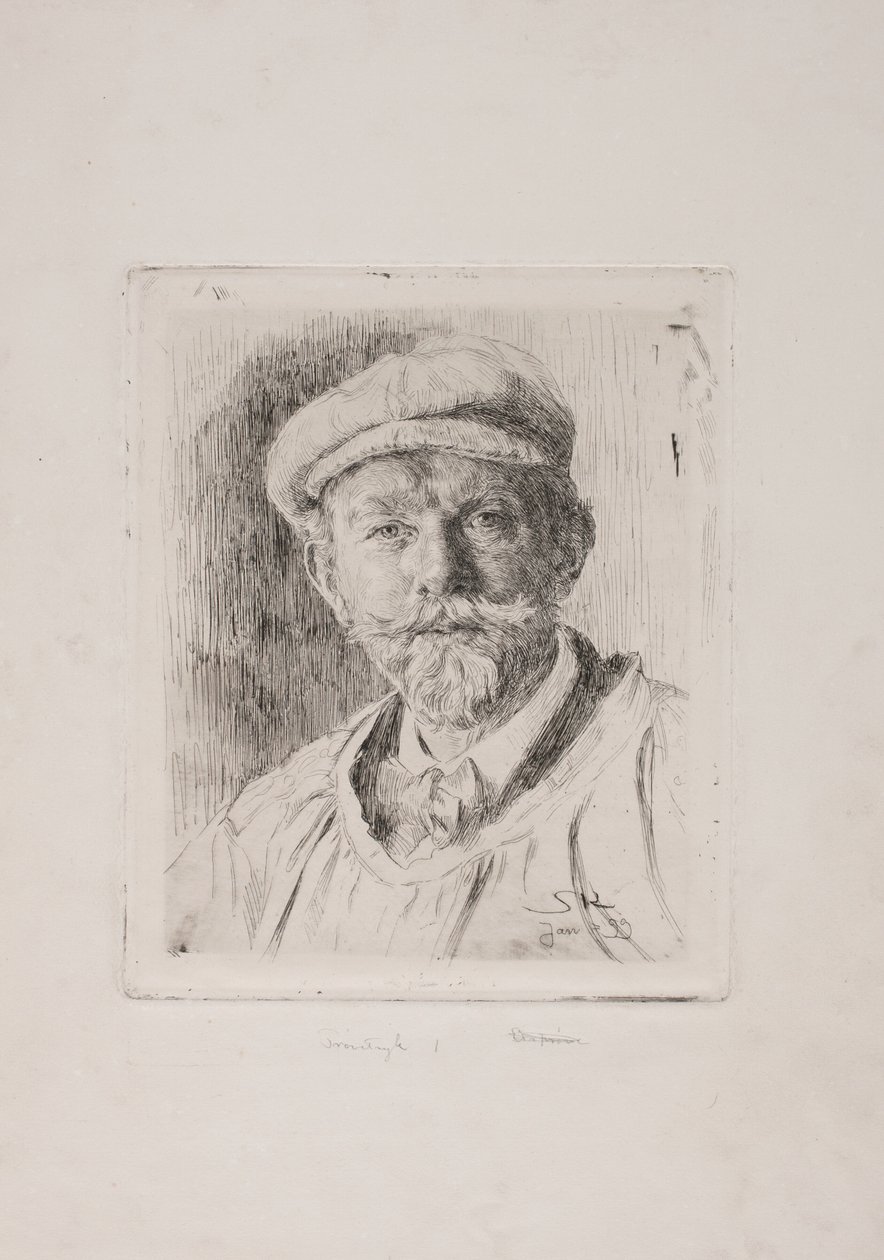Önarckép alkotó: Peder Severin Krøyer