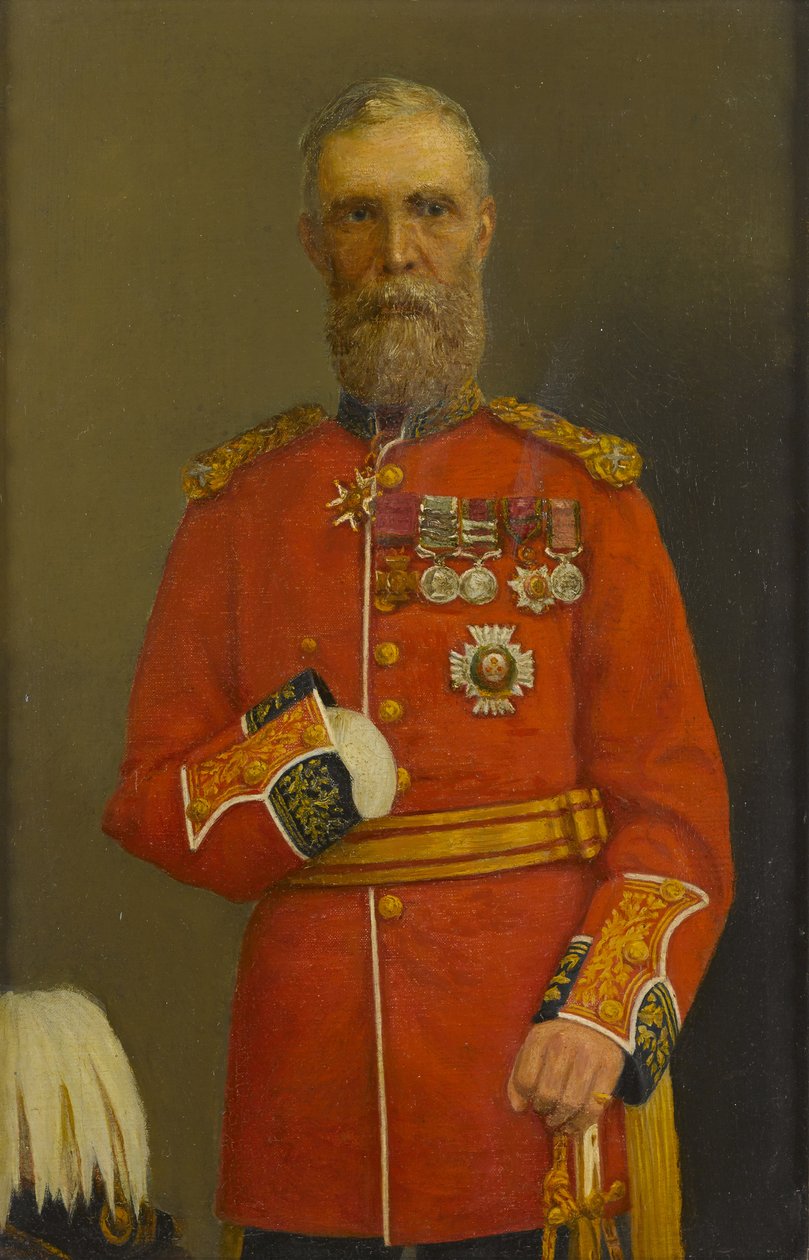 Sir Mark Walker tábornok (olaj, vászon) alkotó: P. A. Wilkins