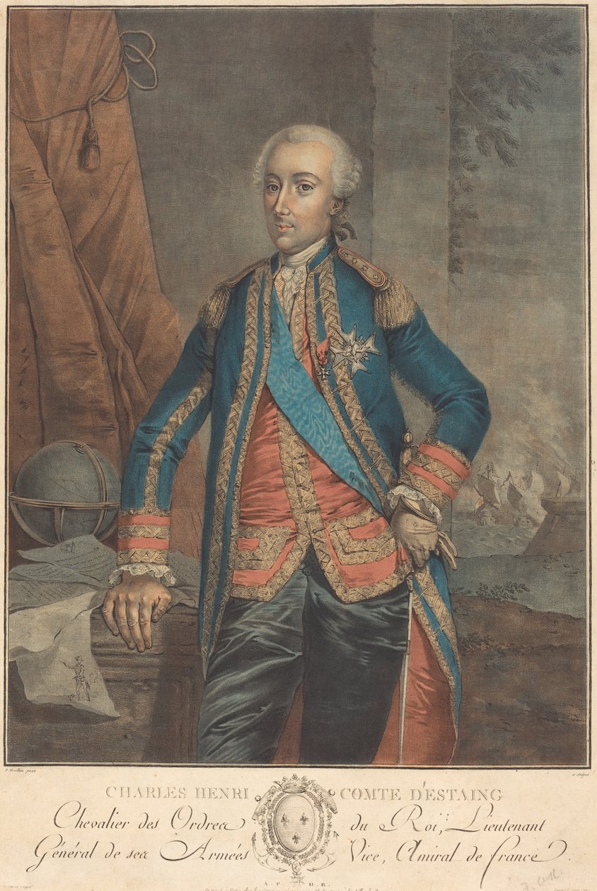 Charles Henri, Estaing grófja alkotó: P. Frieselhem