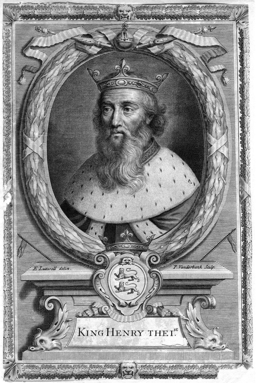 Henrik, Anglia királya. alkotó: P. Vanderbanck