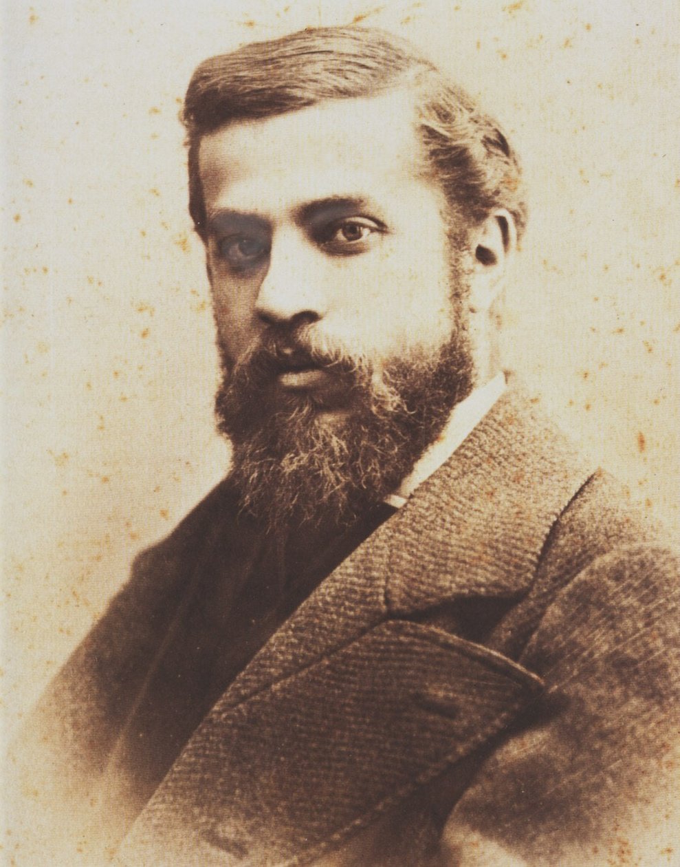 Antoni Gaudi portréja alkotó: Pablo Audouard Deglaire