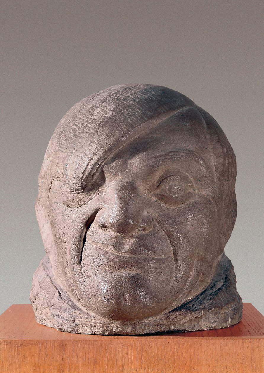 Pablo Picasso spanyol festő portréja alkotó: Pablo Gargallo