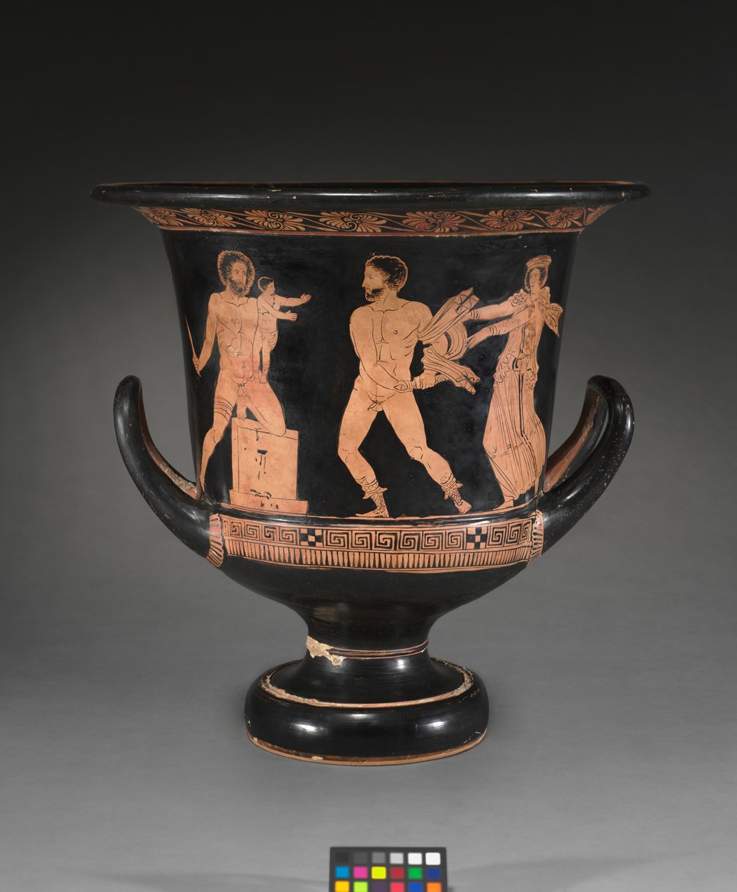 Lucanian Calyx-Krater, Kr.e. 400 körül (cserép) alkotó: Painter Policoro