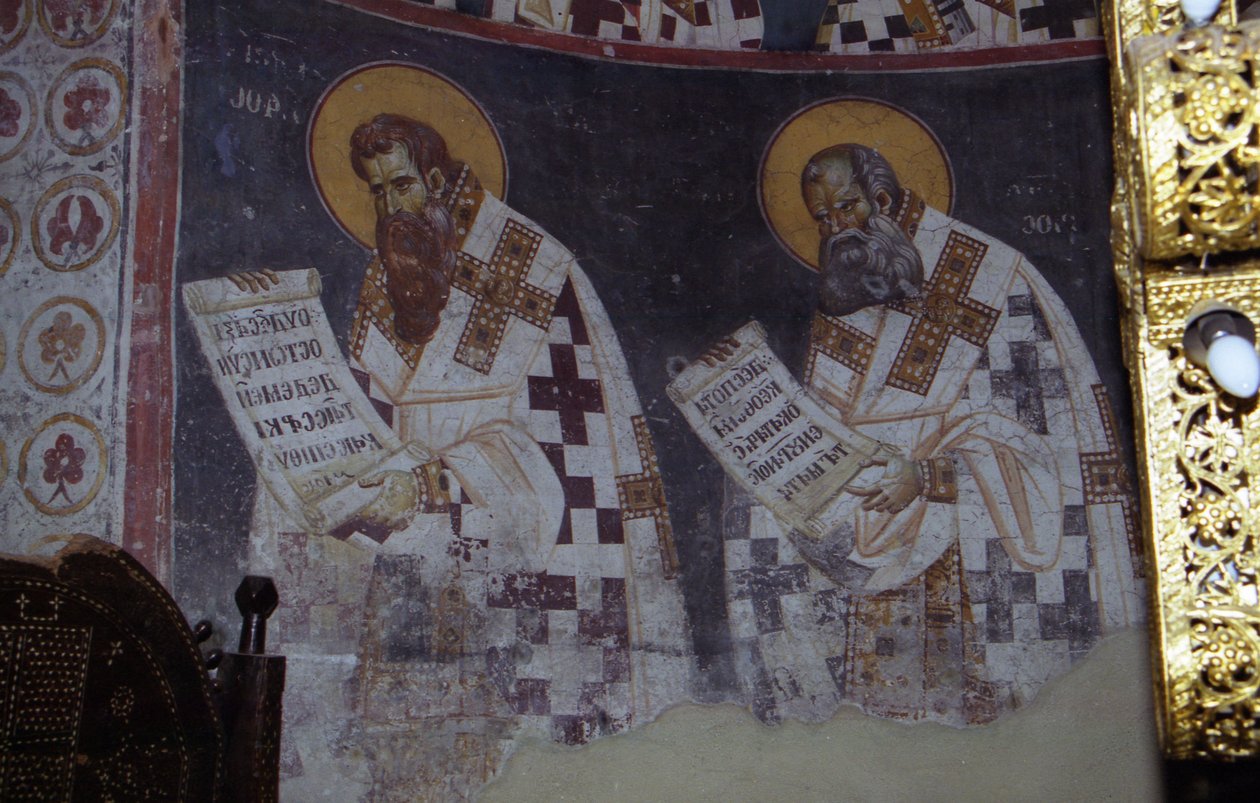 Freskók a Theotokos templomban alkotó: Painters Michael Ephtichius