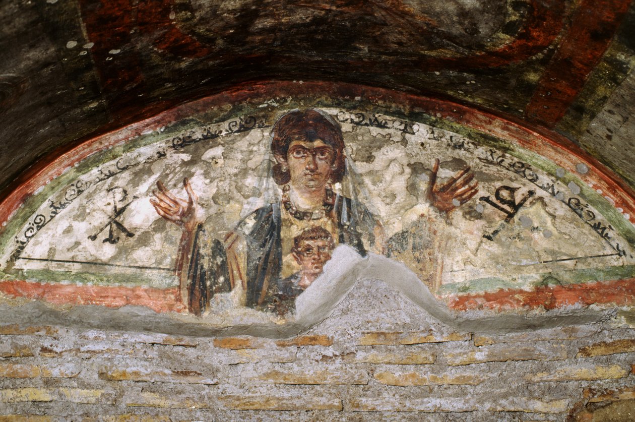 Madonna és gyermeke alkotó: Paleo Christian