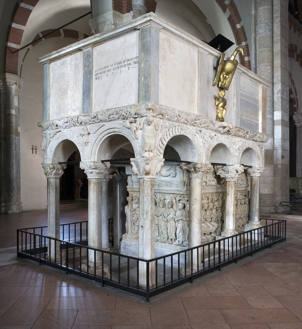 Stilicho szarkofágja (márvány) alkotó: Paleo Christian