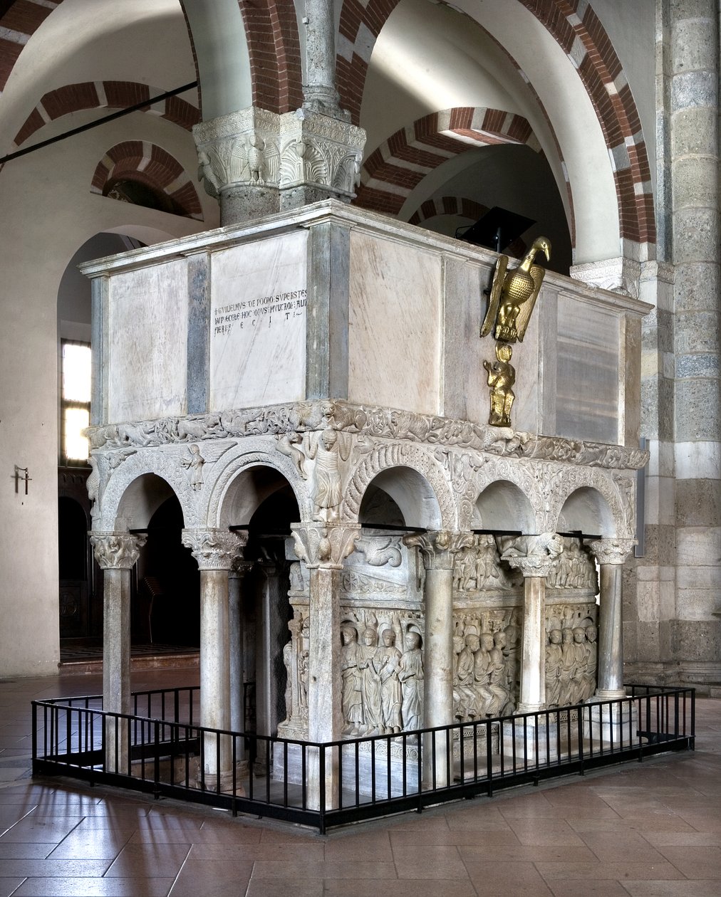 Stilicho szarkofágja (márvány) alkotó: Paleo Christian