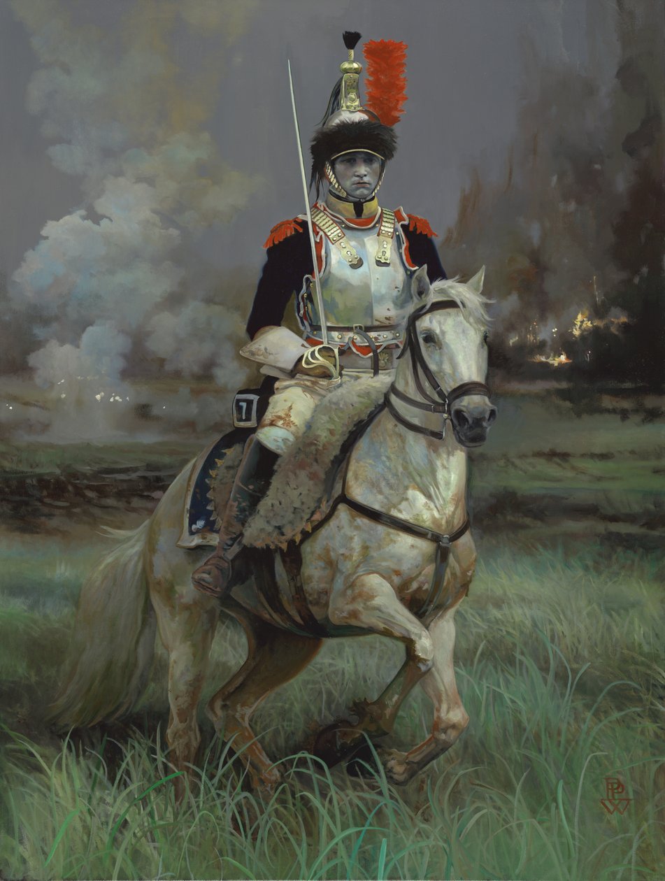 Cuirassier, 2016 (olaj, vászon) alkotó: Pamela Patrick White