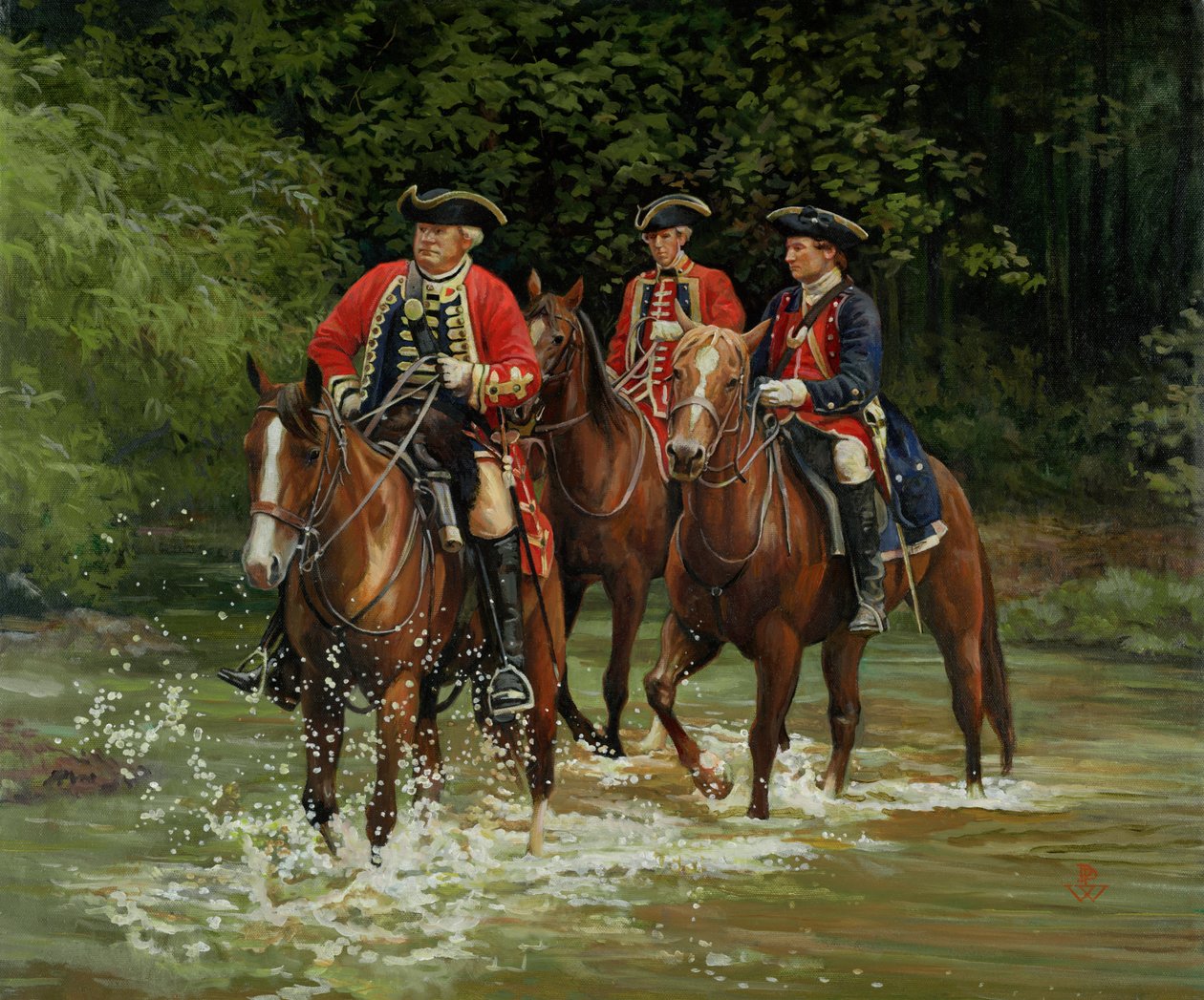 1755-ös expedíció, 2011 (olaj, vászon) alkotó: Pamela Patrick White