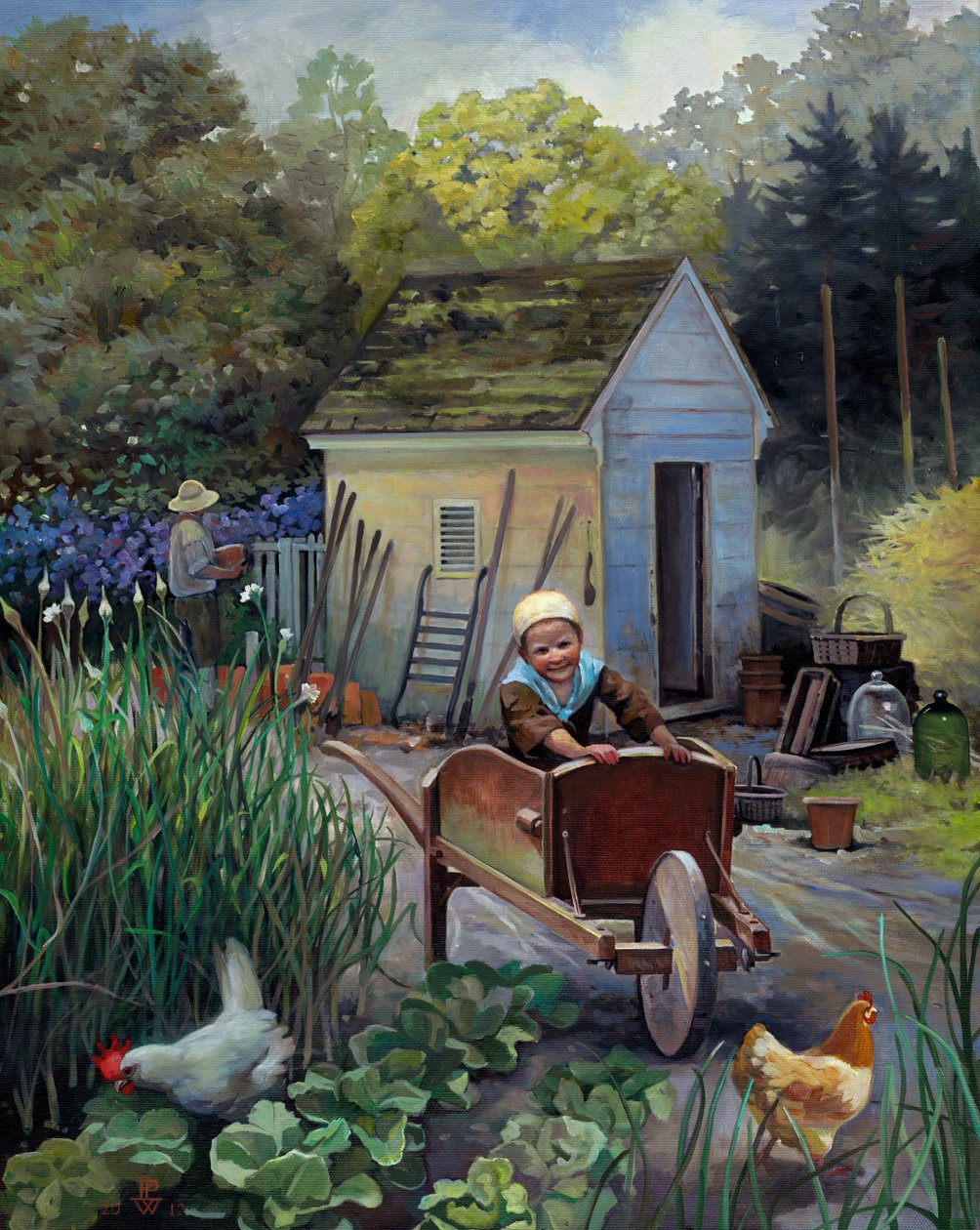 Liberty, 2011 (olaj, vászon) alkotó: Pamela Patrick White