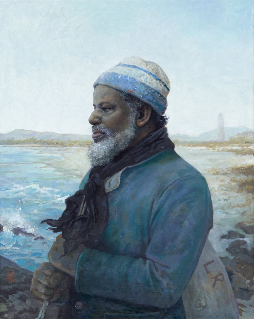 A szökött matróz, 2020 (olaj, vászon) alkotó: Pamela Patrick White