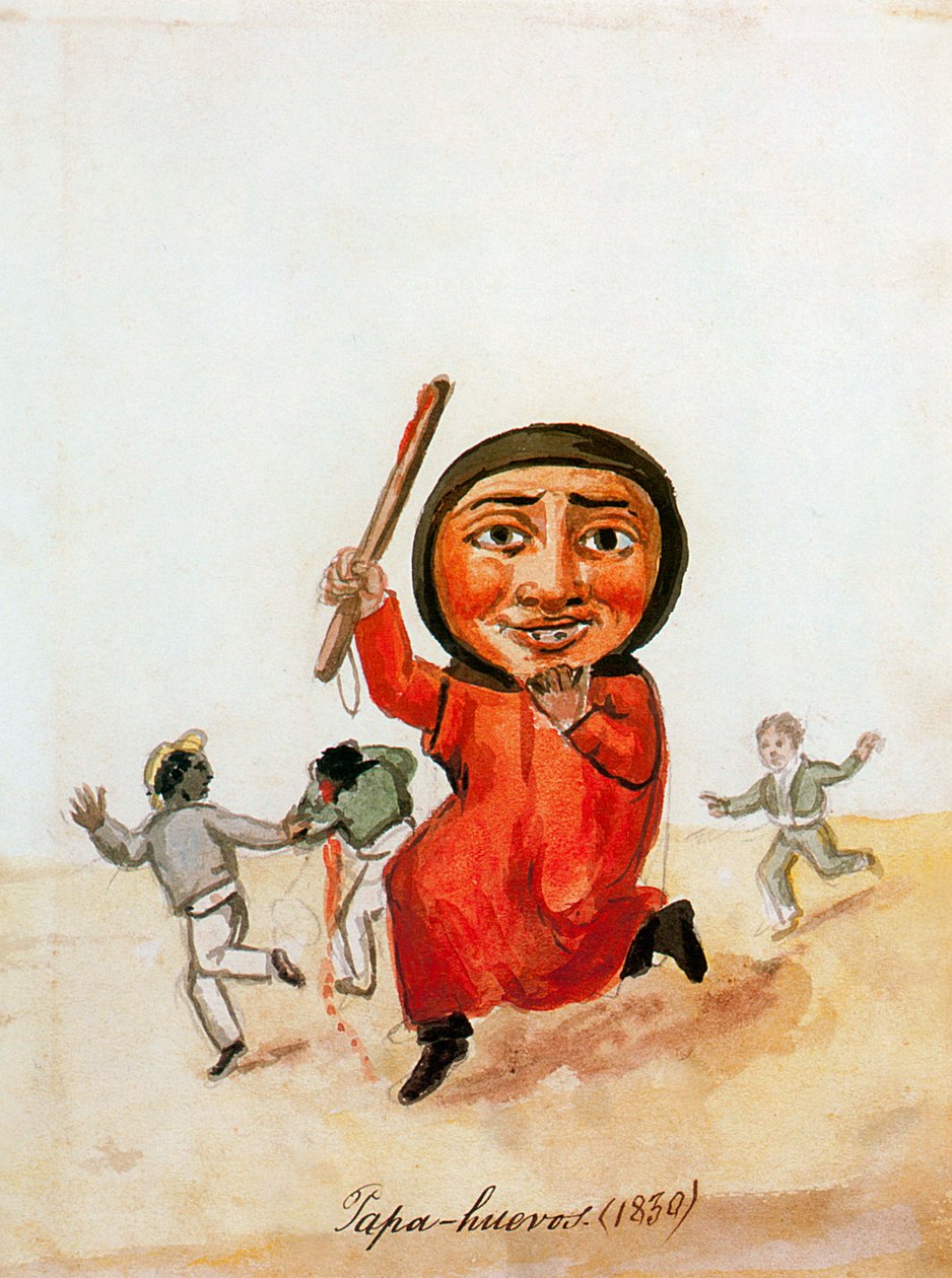 Pancho Fierro akvarellje (Lima, 1807 - Lima, 1879) alkotó: Pancho Fierro