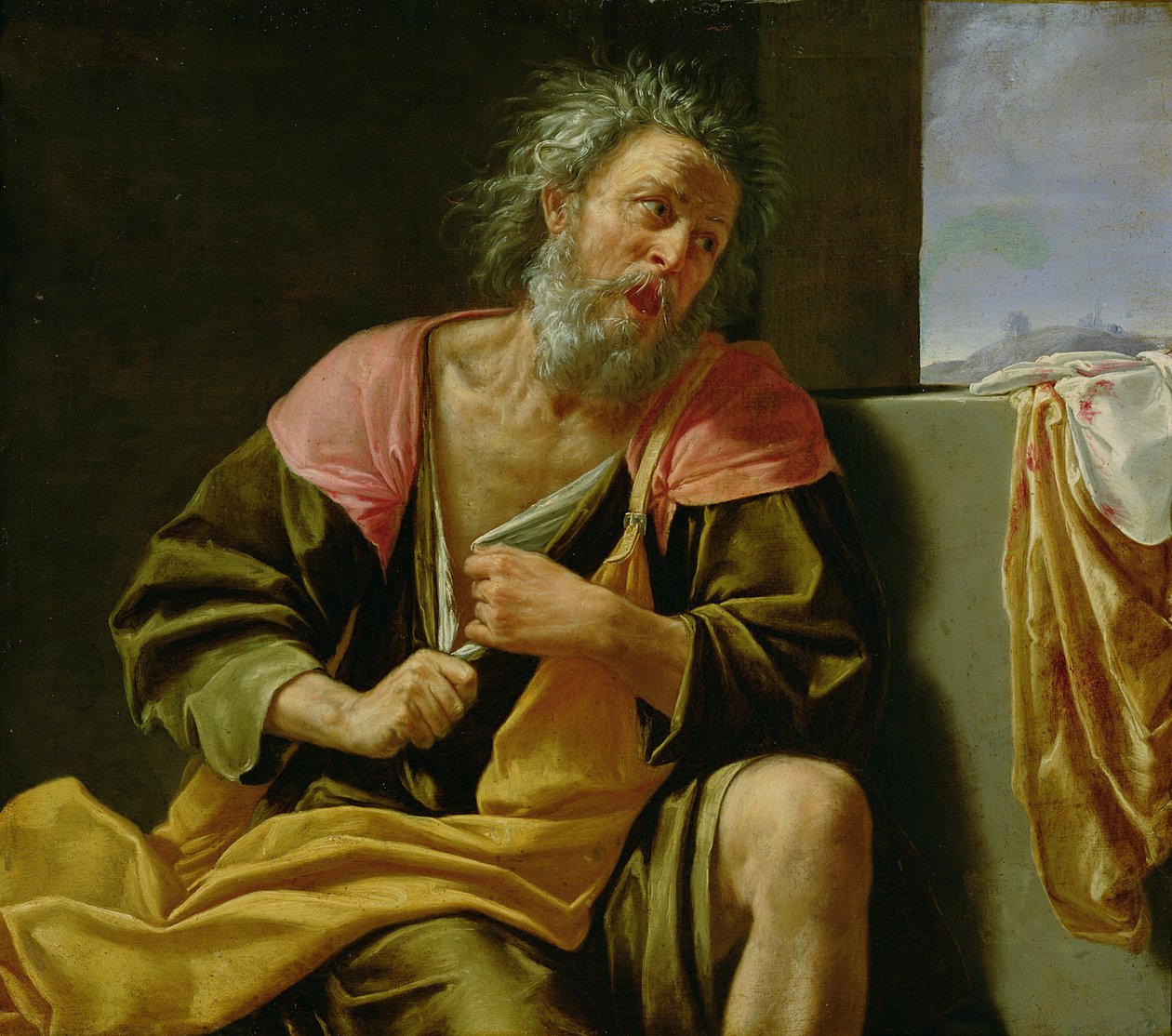 Jákob agóniája, 1648-52 körül alkotó: Paolo Emilio Besenzi