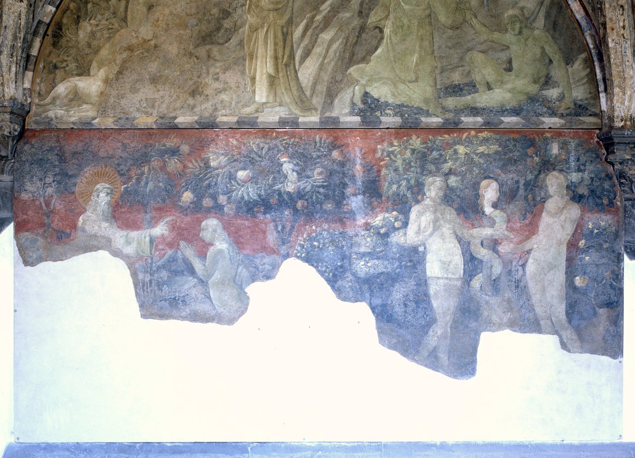 Ádám és Éva, 1424-25 körül alkotó: Paolo Uccello