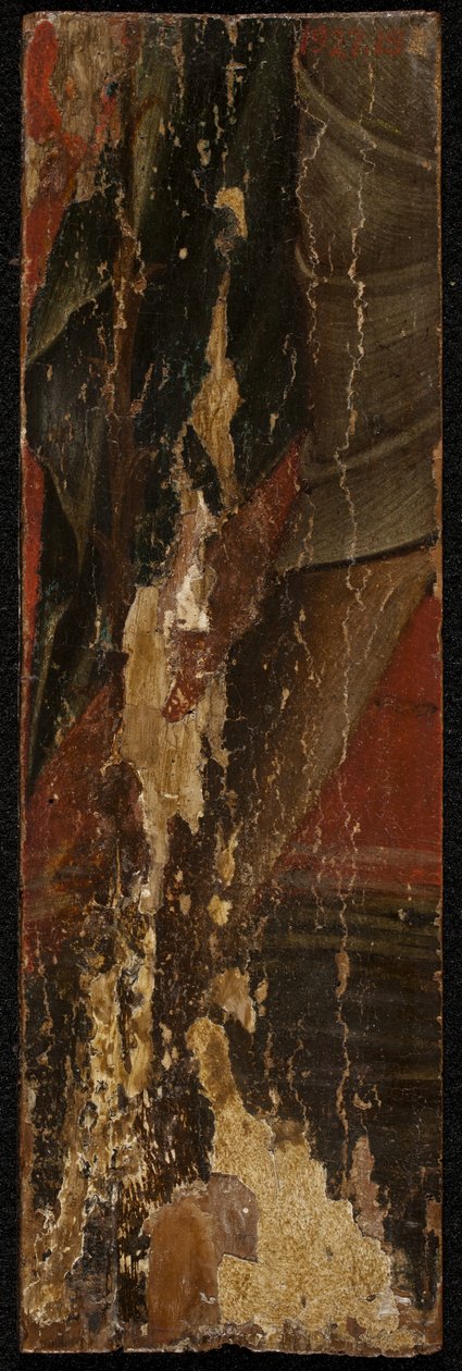 Saint Frances (a panel hátoldala), 1300-as évek közepe (tempera a panelen) (lásd még: 5242334-36) alkotó: Paolo Veneziano