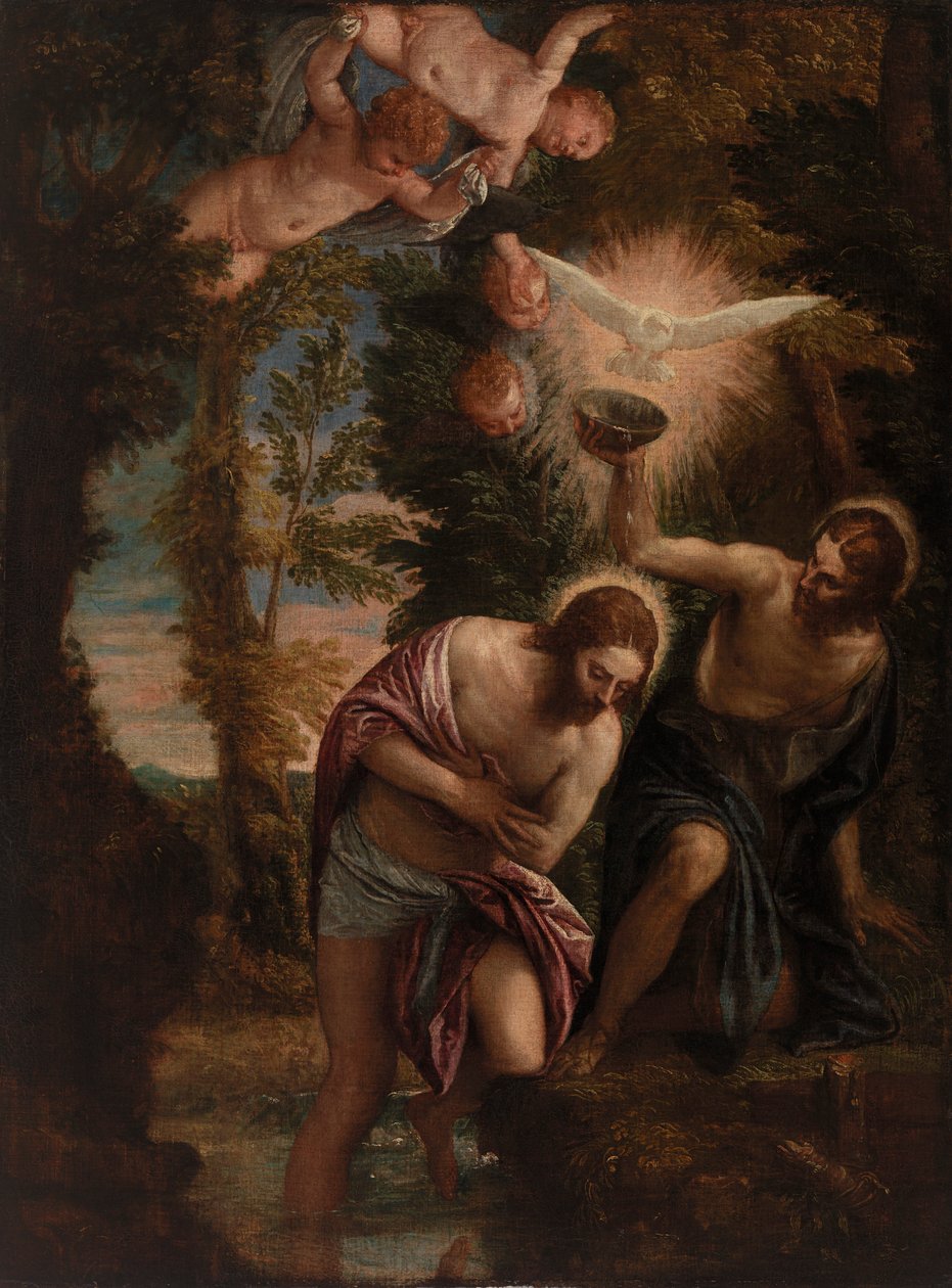 Krisztus keresztsége alkotó: Paolo Veronese