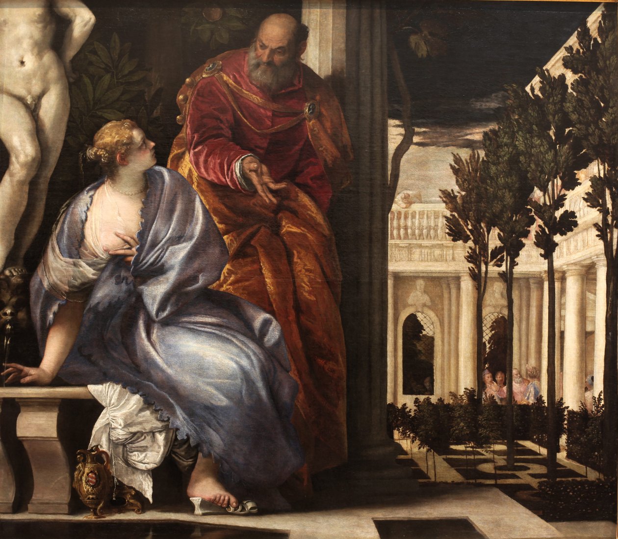 Bathsheba a Bathban alkotó: Paolo Veronese