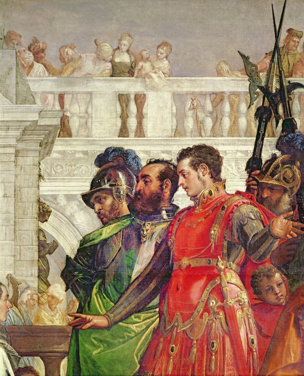 Dareiosz családja Nagy Sándor előtt (i.e. 356-323) (2915-ös részlet) alkotó: Paolo Veronese