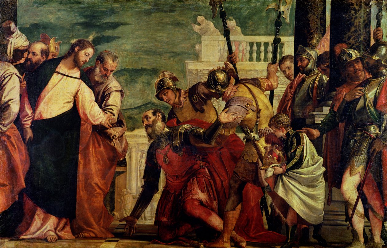 Jézus és a százados alkotó: Paolo Veronese