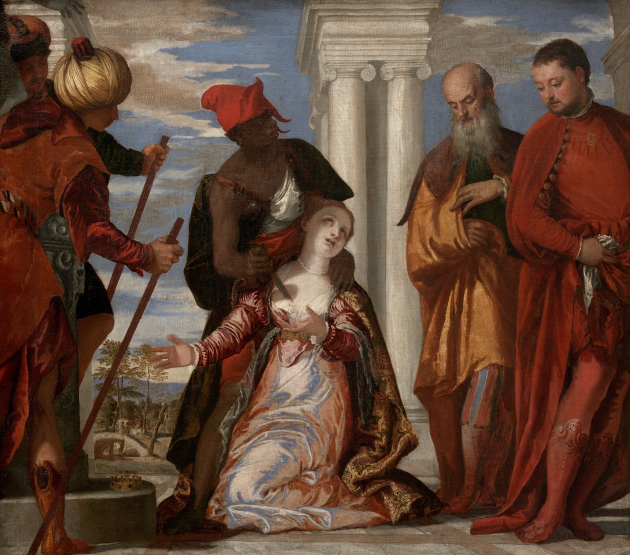 Santa Giustina mártíromsága alkotó: Paolo Veronese