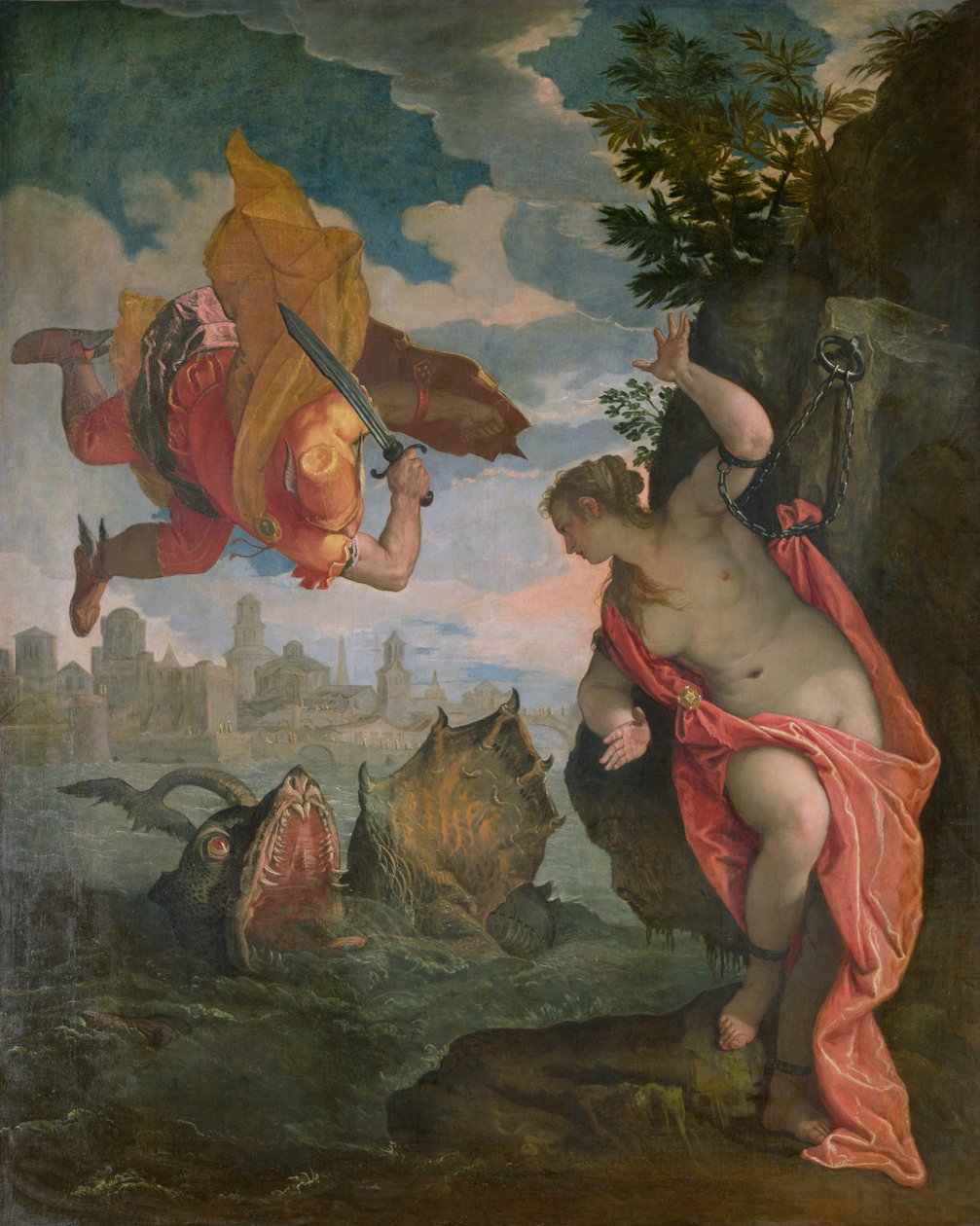 Perseus megmenti Andromédát alkotó: Paolo Veronese