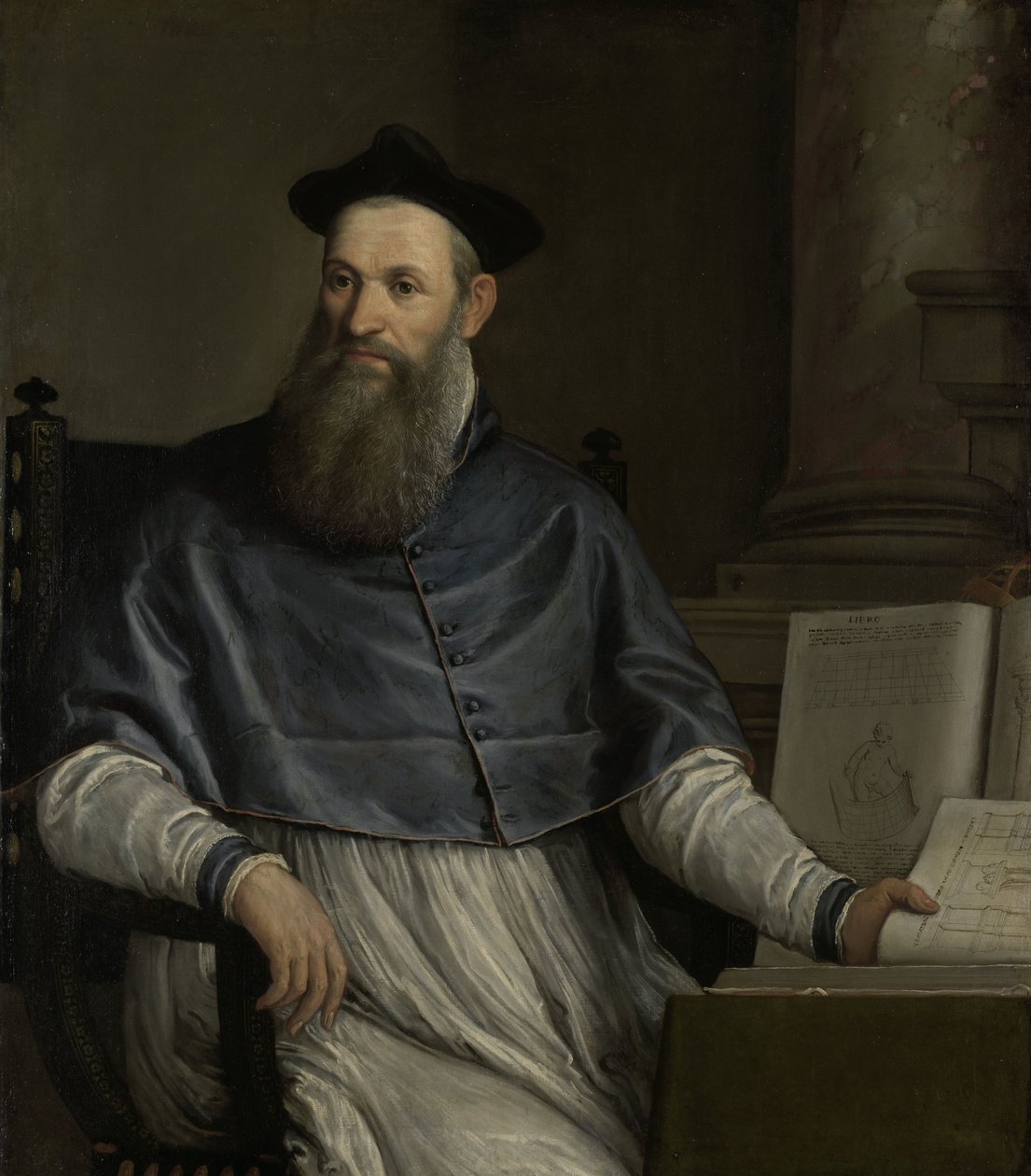 Daniele Barbaro portréja (1513-70) alkotó: Paolo Veronese