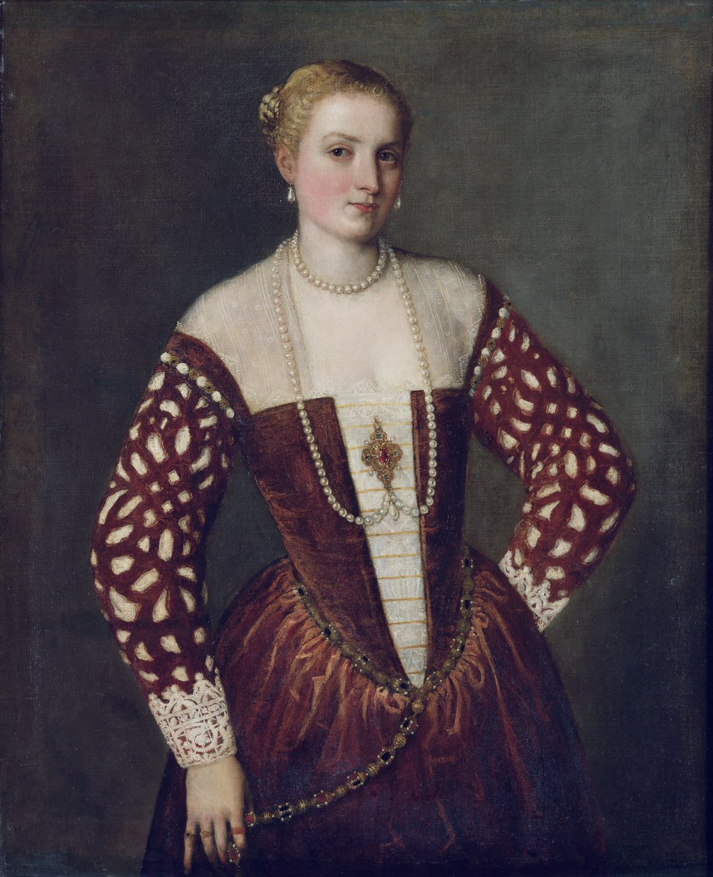 Egy nő portréja alkotó: Paolo Veronese