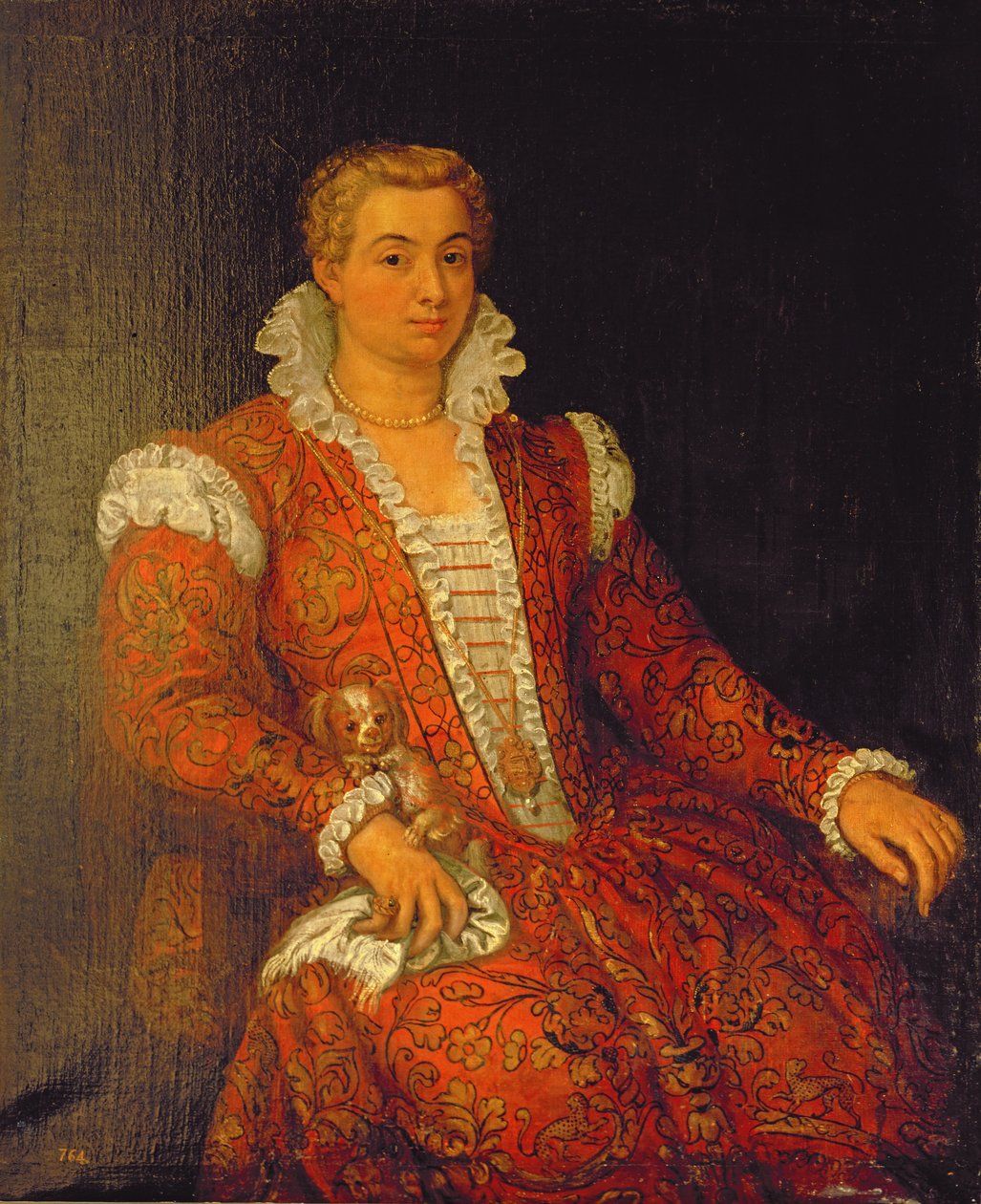 A portré feltehetően Livia Colonna (†1552) alkotó: Paolo Veronese