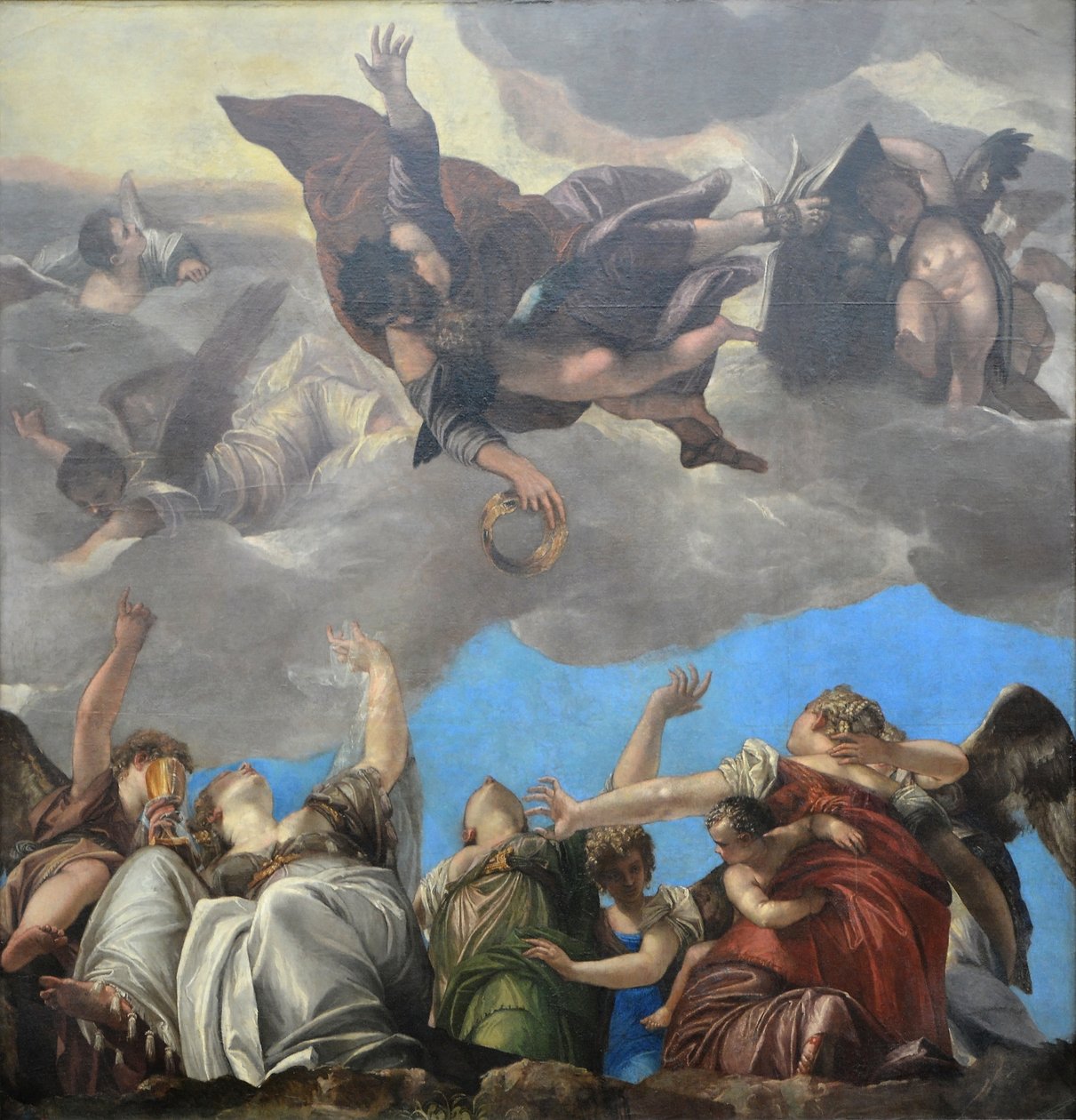 Szent Márk jutalmazza az erényeket alkotó: Paolo Veronese