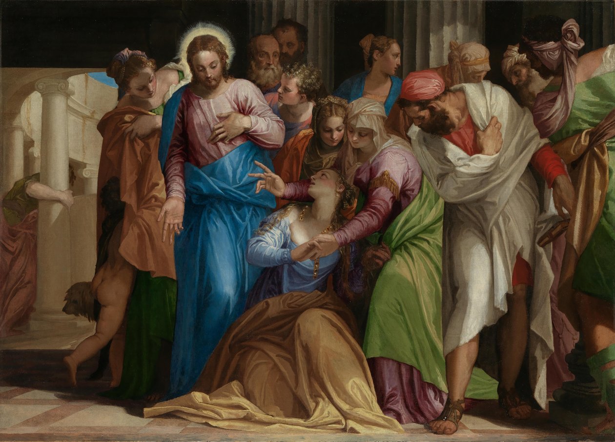 Mária Magdolna megtérése alkotó: Paolo Veronese