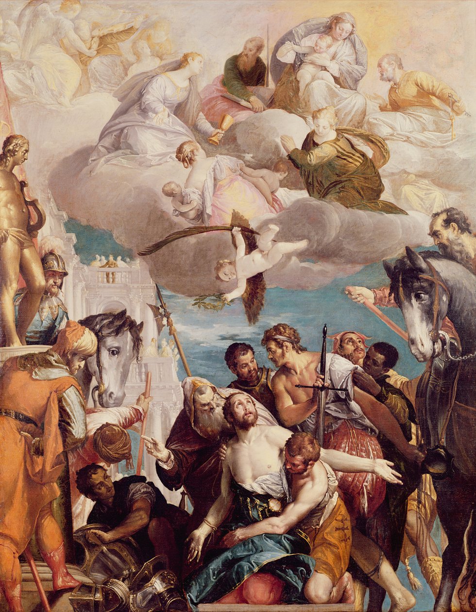 Szent György vértanúsága alkotó: Paolo Veronese