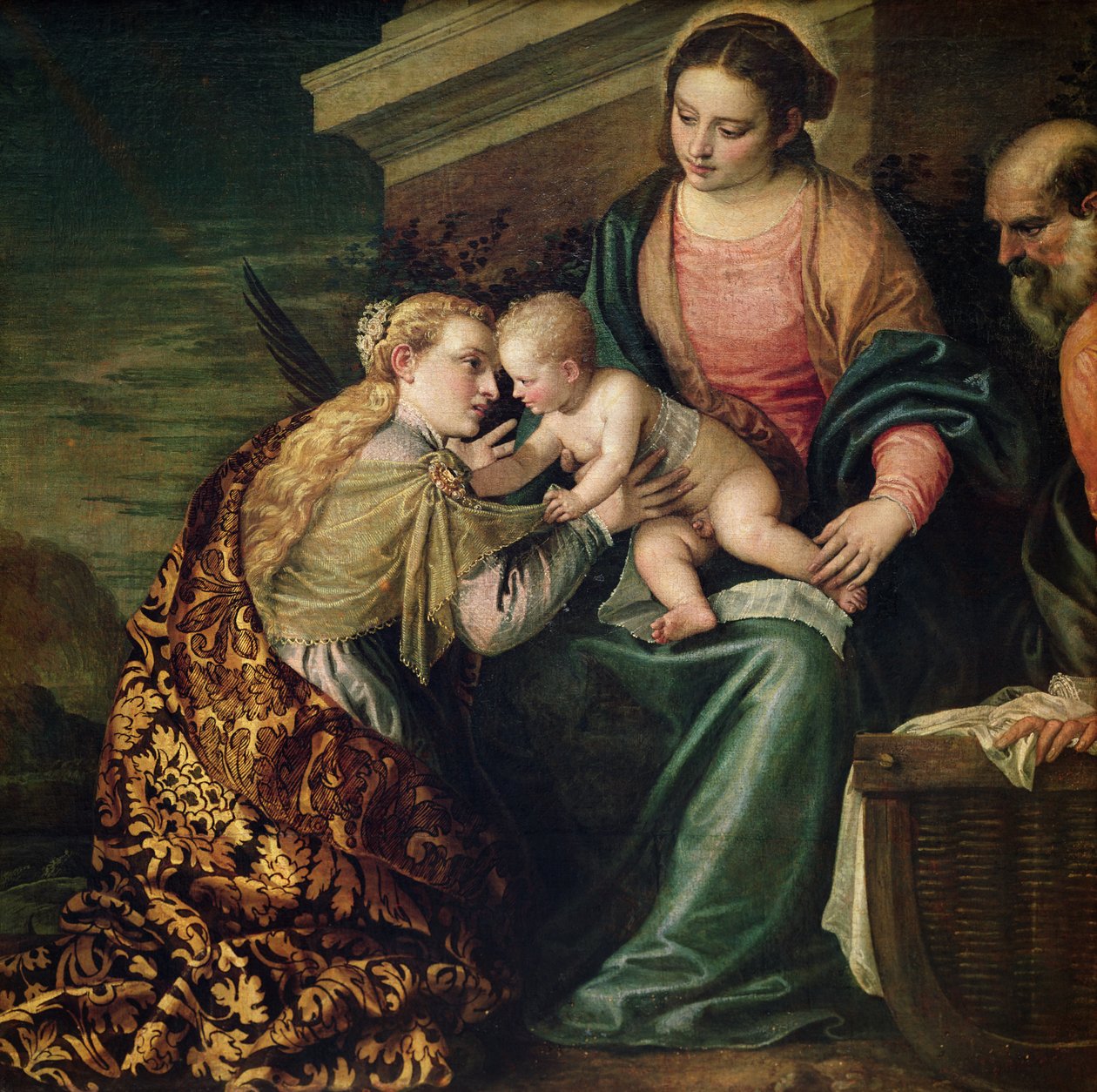 Alexandriai Szent Katalin misztikus házassága alkotó: Paolo Veronese
