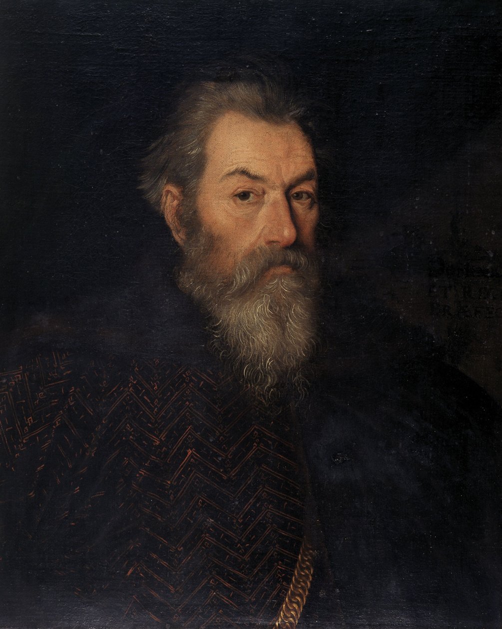 Férfi portréja alkotó: Paolo Farinati