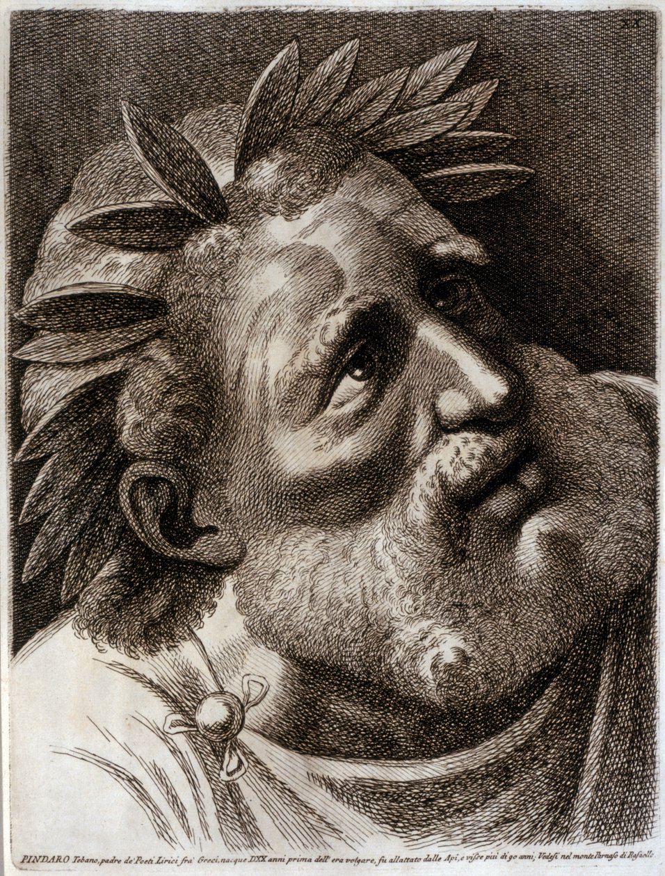 PINDARUS. 1757-1760 (metszet) alkotó: Paolo Fidanza