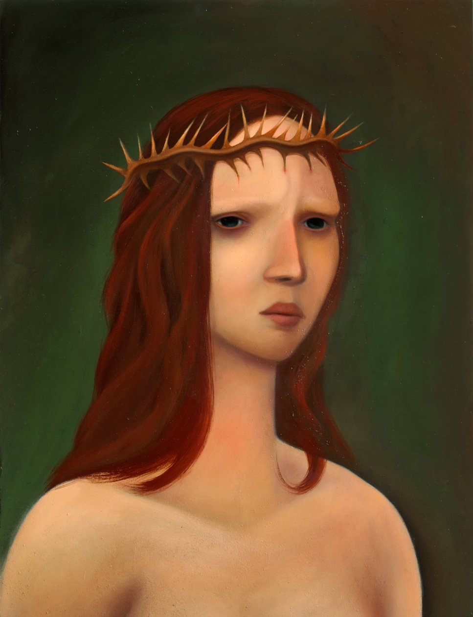 Ecce Homo, 2023 (olaj, fapanel) alkotó: Paolo Perfranceschi