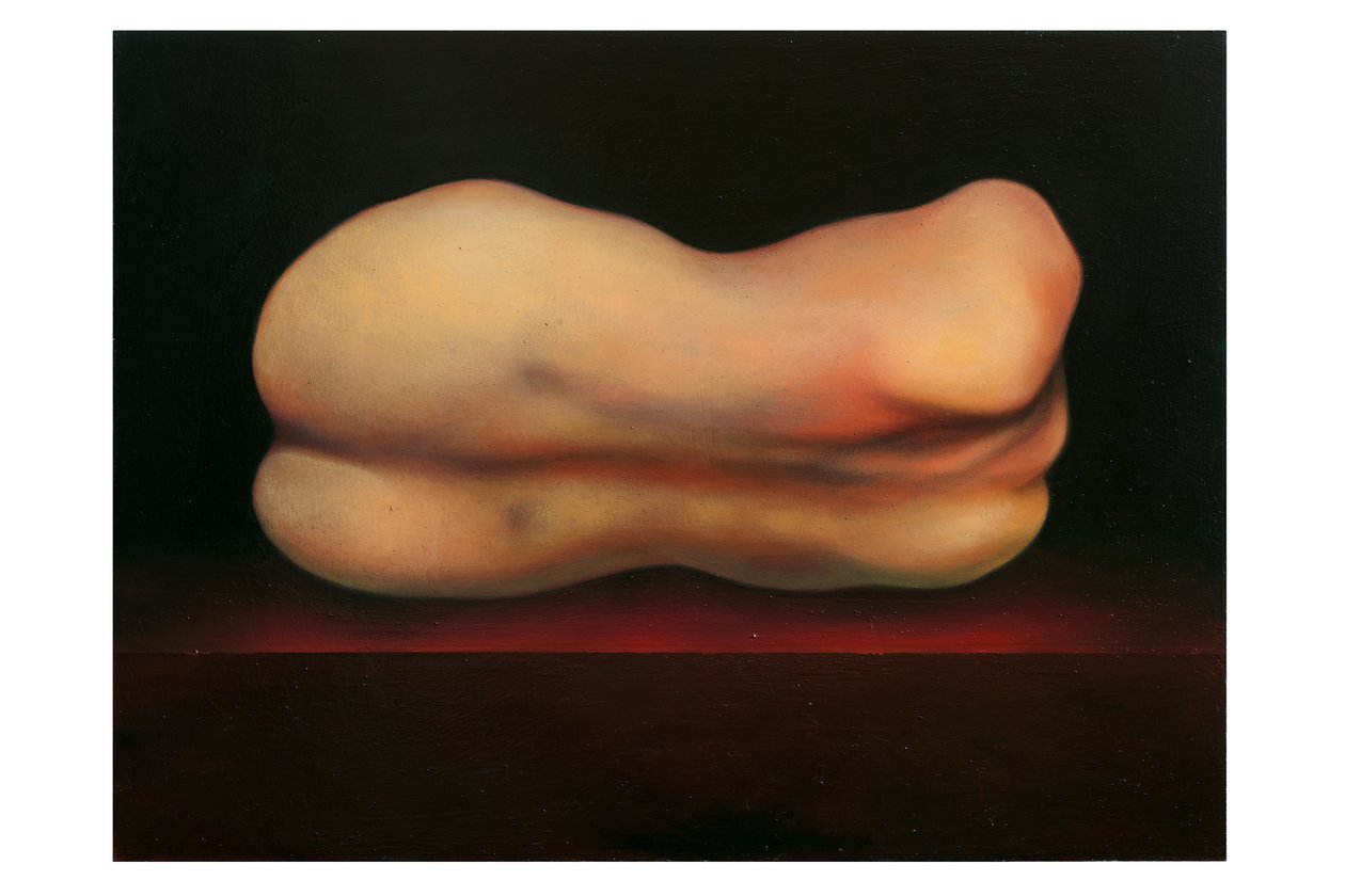 Cím nélkül, 2019 (olaj, fapanel) alkotó: Paolo Perfranceschi