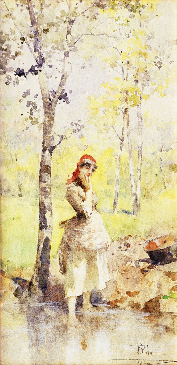 Víz gyűjtése, alkotó: Paolo Sala